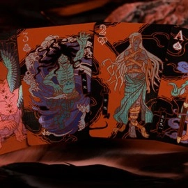 Mazzo di carte Mythic Divide YGGDRASIL Edition (Wrath of Darkness) Playing Cards by Room One