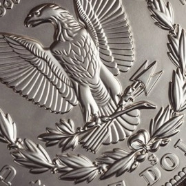 Bacon Jumbo Coin (Morgan) by Bacon Magic