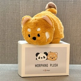 Morphing Plush (Panda to Raccoon) by Jackie Zhao and JT Magic