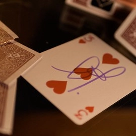 Mazzo di carte Bicycle Metallic Ruby Playing Cards