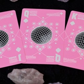 Mazzo di carte Moon (Pink) Playing Cards
