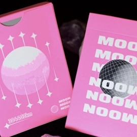 Mazzo di carte Moon (Pink) Playing Cards