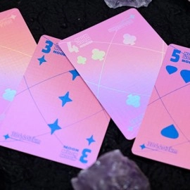 Mazzo di carte Moon (Pink Holo) Playing Cards