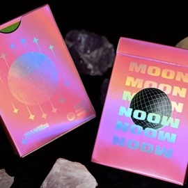 Mazzo di carte Moon (Pink Holo) Playing Cards