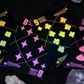 Mazzo di carte Moon (Black Holo) Playing Cards