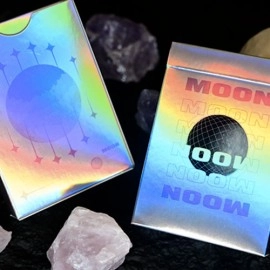 Mazzo di carte Moon (White Holo) Playing Cards
