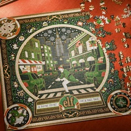 Elf Jigsaw Puzzle by Theory11