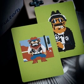 Mazzo di carte FULTON's Arcade Gameboy Edition Playing Cards