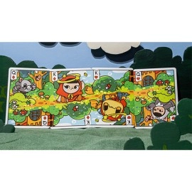 Mazzo di carte Bicycle Paper Royals Red Riding Hood Playing Cards by RunIt Decks