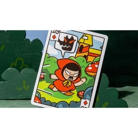 Mazzo di carte Bicycle Paper Royals Red Riding Hood Playing Cards by RunIt Decks