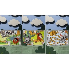 Mazzo di carte Bicycle Paper Royals Red Riding Hood Playing Cards by RunIt Decks