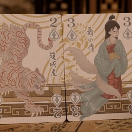 Mazzo di carte Strange Tales from a Chinese Studio (HUPO-Red) by Bloom