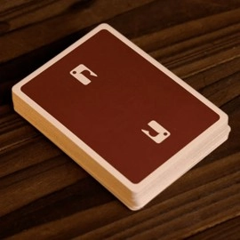 Mazzo di carte Red Roots (Teak Edition) by Room One