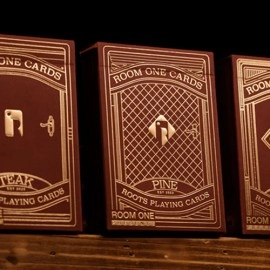 Mazzo di carte Red Roots (Teak Edition) by Room One