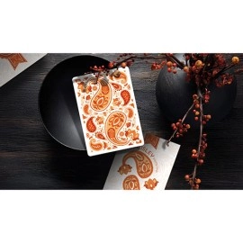 Mazzo di carte Paisley Ton sur Ton Poudre Orange workers Deck