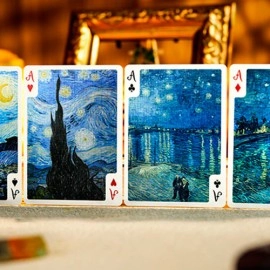Mazzo di carte Van Gogh V2 Standard Edition Playing Cards by 52 MUSÉE