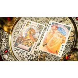 Mazzo di carte Mucha Standard Playing Cards by 52 MUSÉE