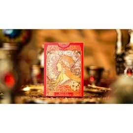 Mazzo di carte Mucha Standard Playing Cards by 52 MUSÉE