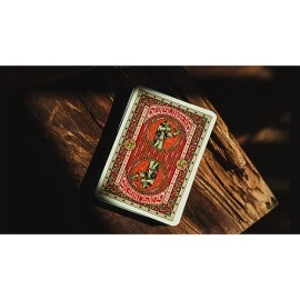 Mazzo di carte Gunslingers Poker (Red) Playing Cards