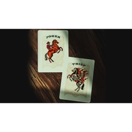 Mazzo di carte Gunslingers Poker (Red) Playing Cards