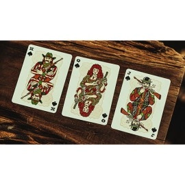 Mazzo di carte Gunslingers Poker (Red) Playing Cards