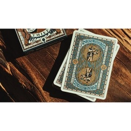 Mazzo di carte Gunslingers Poker (Blue) Playing Cards