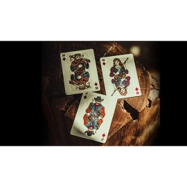 Mazzo di carte Gunslingers Poker (Blue) Playing Cards