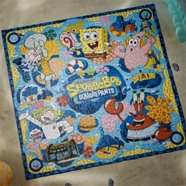 SpongeBob SquarePants Jigsaw Puzzle by theory11