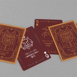 Mazzo di carte Werewolf Playing Cards