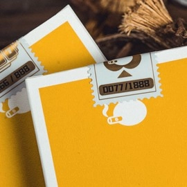 Mazzo di carte Gilded Milk Casino Deck (Gold) by Bacon Playing Card Company