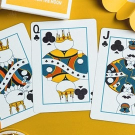 Mazzo di carte Gilded Milk Casino Deck (Gold) by Bacon Playing Card Company