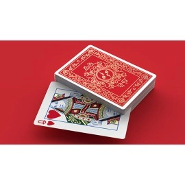 Mazzo di carte Red Roses Gold Foil Playing Cards (Fully Marked)