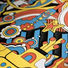 Yellow Submarine Jigsaw Puzzle by theory11