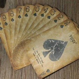 Baraja de cartas X1 Retro Red Playing Cards