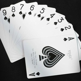 Mazzo di carte Yuci Silver Playing Cards by TCC