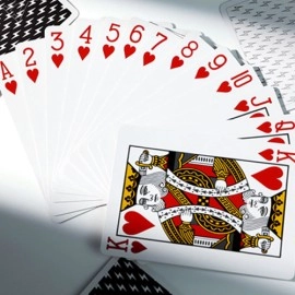 Mazzo di carte Yuci Tiny Wizard Black Playing Cards by TCC