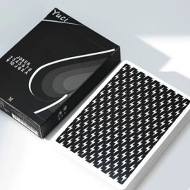 Mazzo di carte Yuci Tiny Wizard Black Playing Cards by TCC