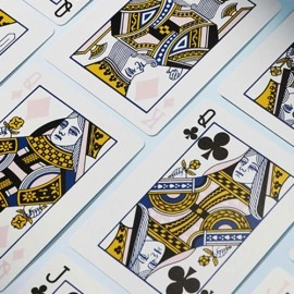 Mazzo di carte Yuci Morandi Pink 5th Playing Cards by TCC