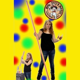 Appearing Straw - 8 Foot By Big Guys Magic