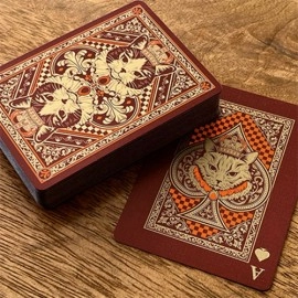 Mazzo di carte Neko Royal Red Playing Cards