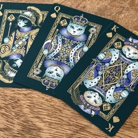Mazzo di carte Neko Royal Green Playing Cards