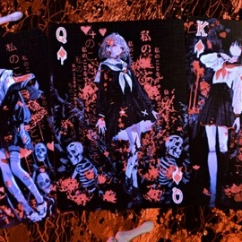 Mazzo di carte Crimson Maple Playing Cards by Evolkad