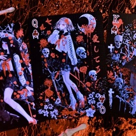 Mazzo di carte Crimson Maple Playing Cards by Evolkad