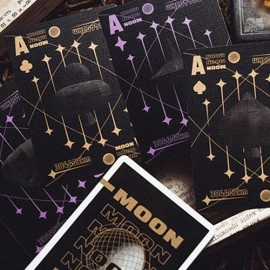 Mazzo di carte Moon (Black) Playing Cards