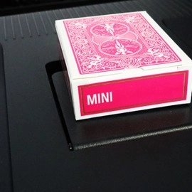 Mazzo di carte Mini Bicycle Cards (Fuchsia)
