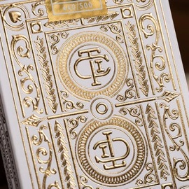 Mazzo di carte TCI Clubhouse (White) Playing Cards