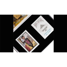 Mazzo di carte Bicycle Jean-Michel Basquiat (Box Set Red/Blue) by US Playing Cards