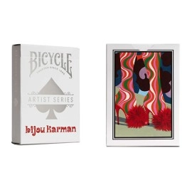 Mazzo di carte Bicycle Bijou Karman Purp/Red Box Set by US Playing Cards