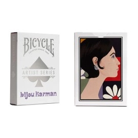 Mazzo di carte Bicycle Bijou Karman Purp/Red Box Set by US Playing Cards
