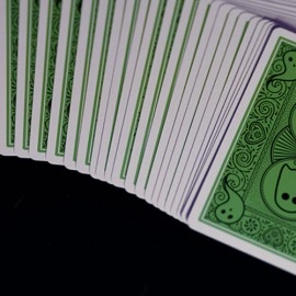 Mazzo di carte Bicycle Boo Back Playing Cards (Green)